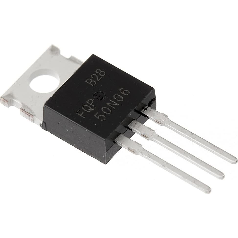 10 Transistores Mosfet N-Canal FQP50N06 52A 60V TO-220AB