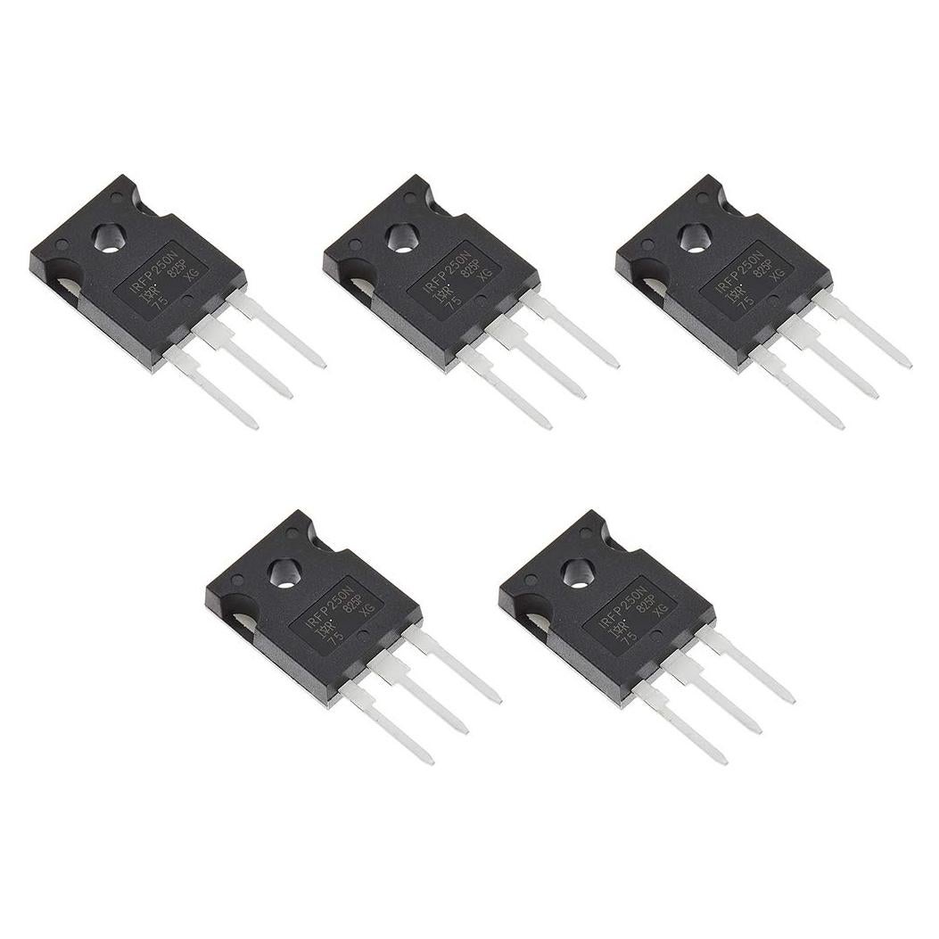 5 Transistores MOSFET IRFP250N Bridgold 30A 200V TO-247AC