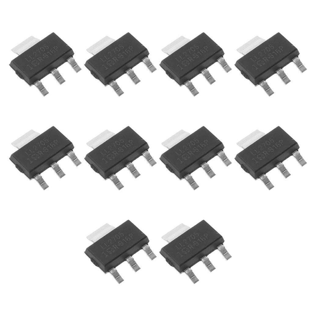 10 Transistores MOSFET N Canal LL2705 Bridgold 3.8A 55V