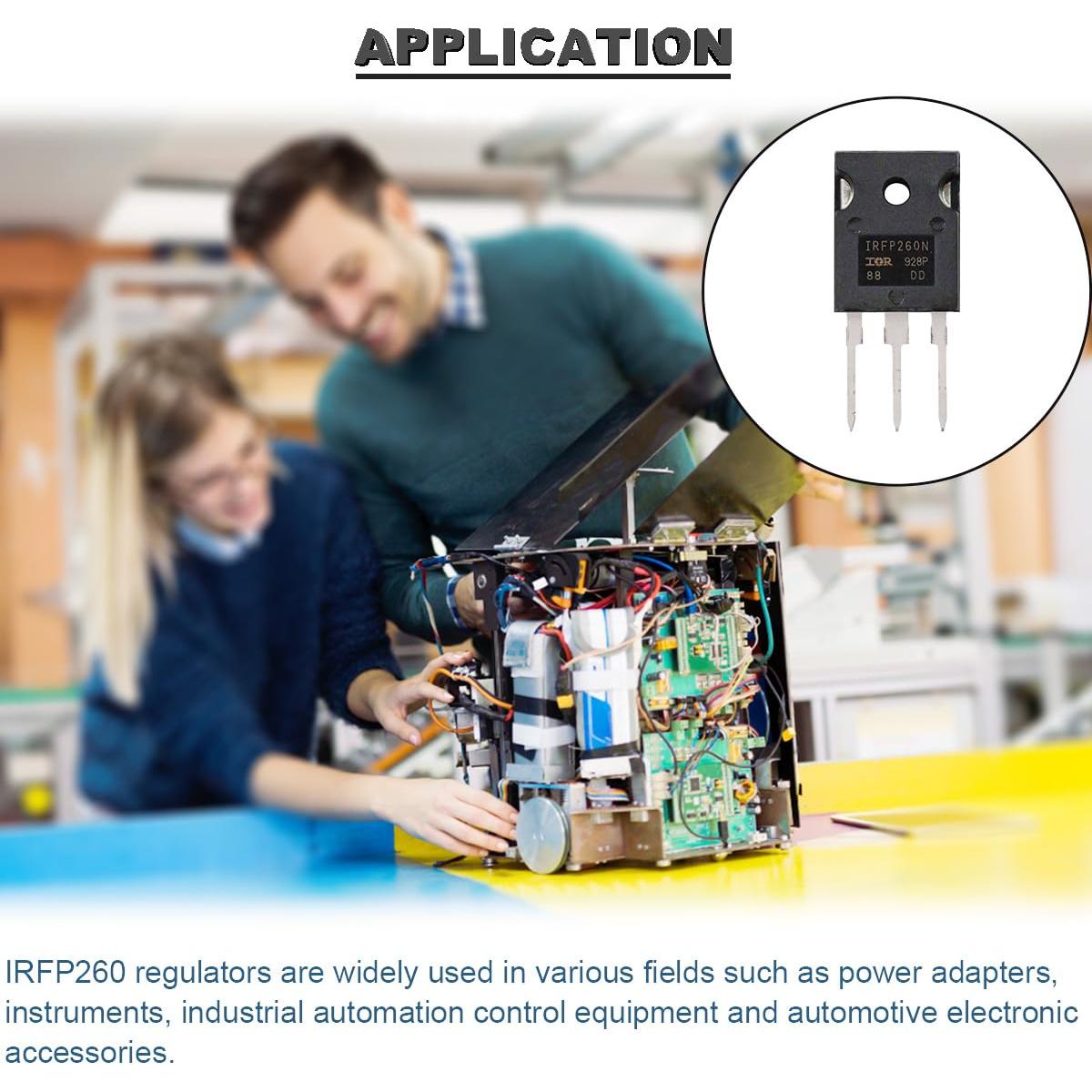 6 Transistores MOSFET IRFP260 N-Canal 200V 50A TO-247