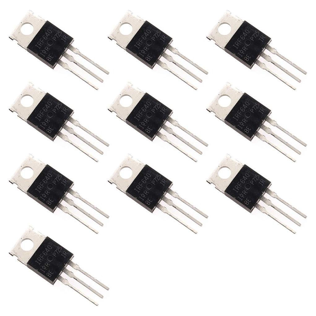 10 MOSFET IRF640N Bridgold 18A 200V TO-220 Alta Eficiencia