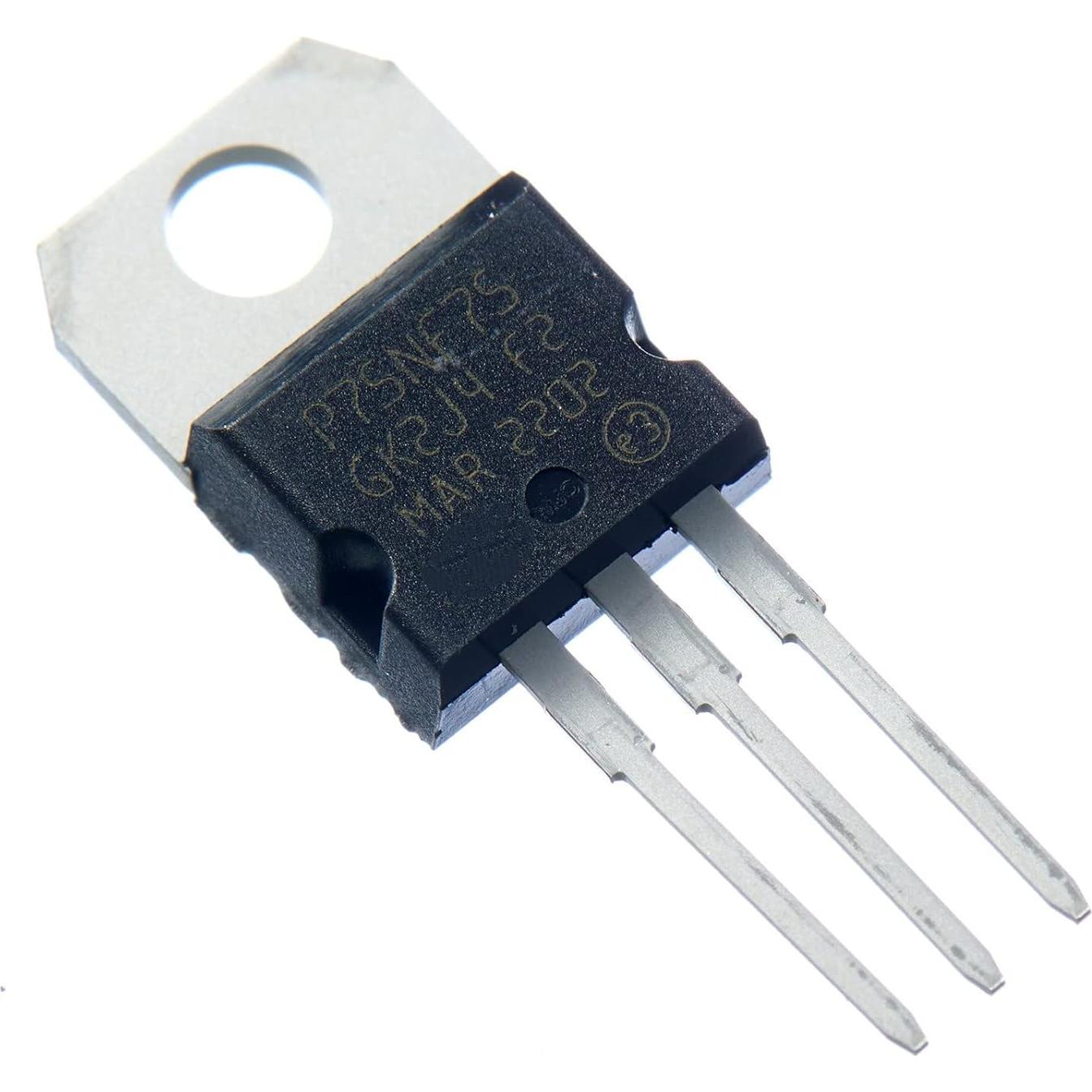 Transistor Mosfet P75NF75 THINKI 75V 80A TO-220M 10pcs