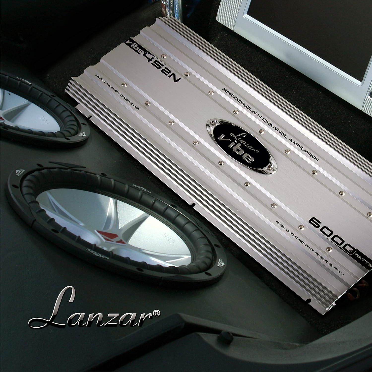 Amplificador de Car Audio Dana Trading VIBE452N.6 6000W 4 Canales