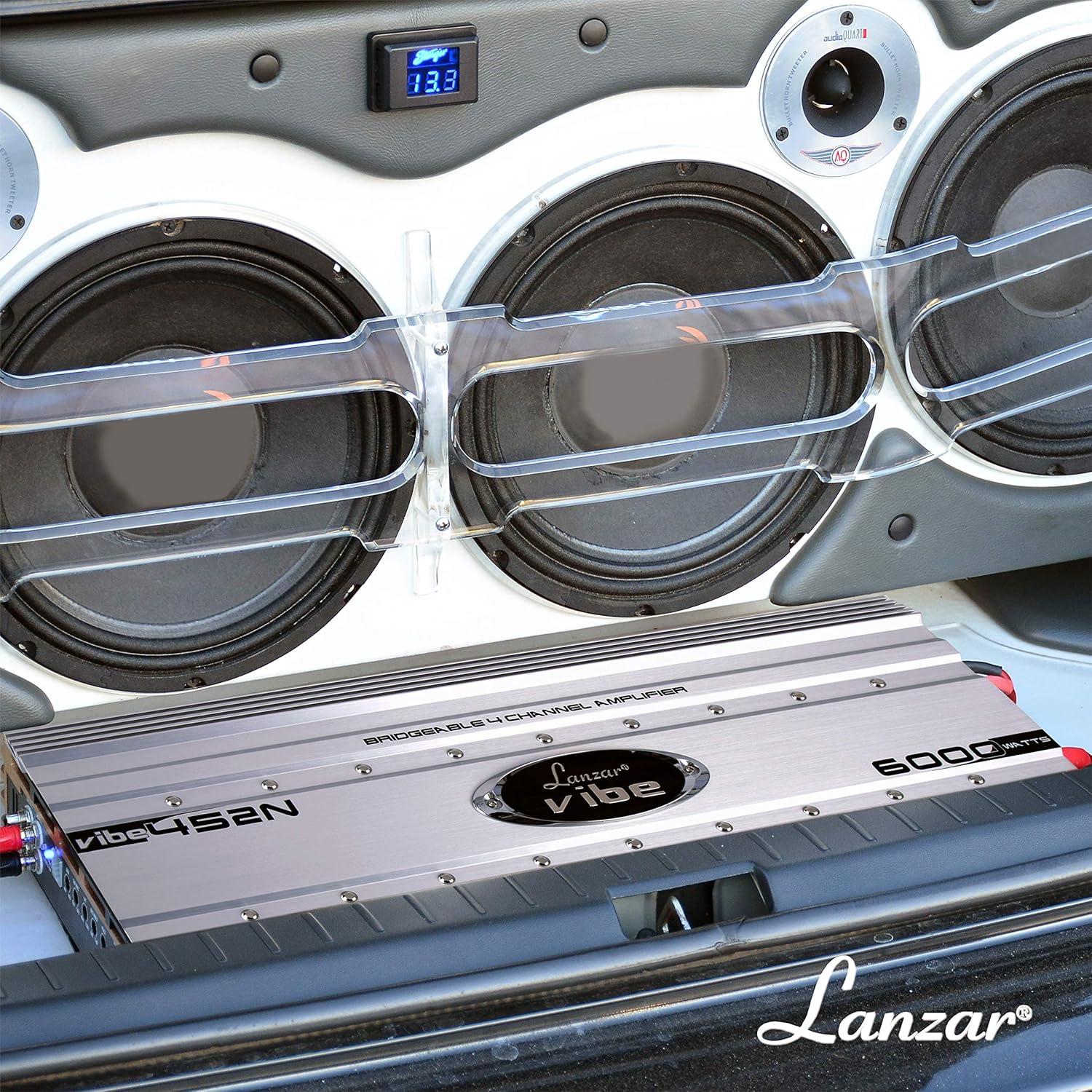 Amplificador de Car Audio Dana Trading VIBE452N.6 6000W 4 Canales