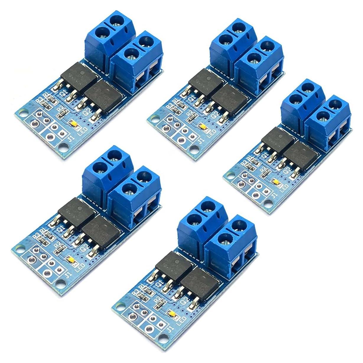 Módulo Controlador Interruptor MOSFET Kiro&Seeu 5PCS 15A 400W