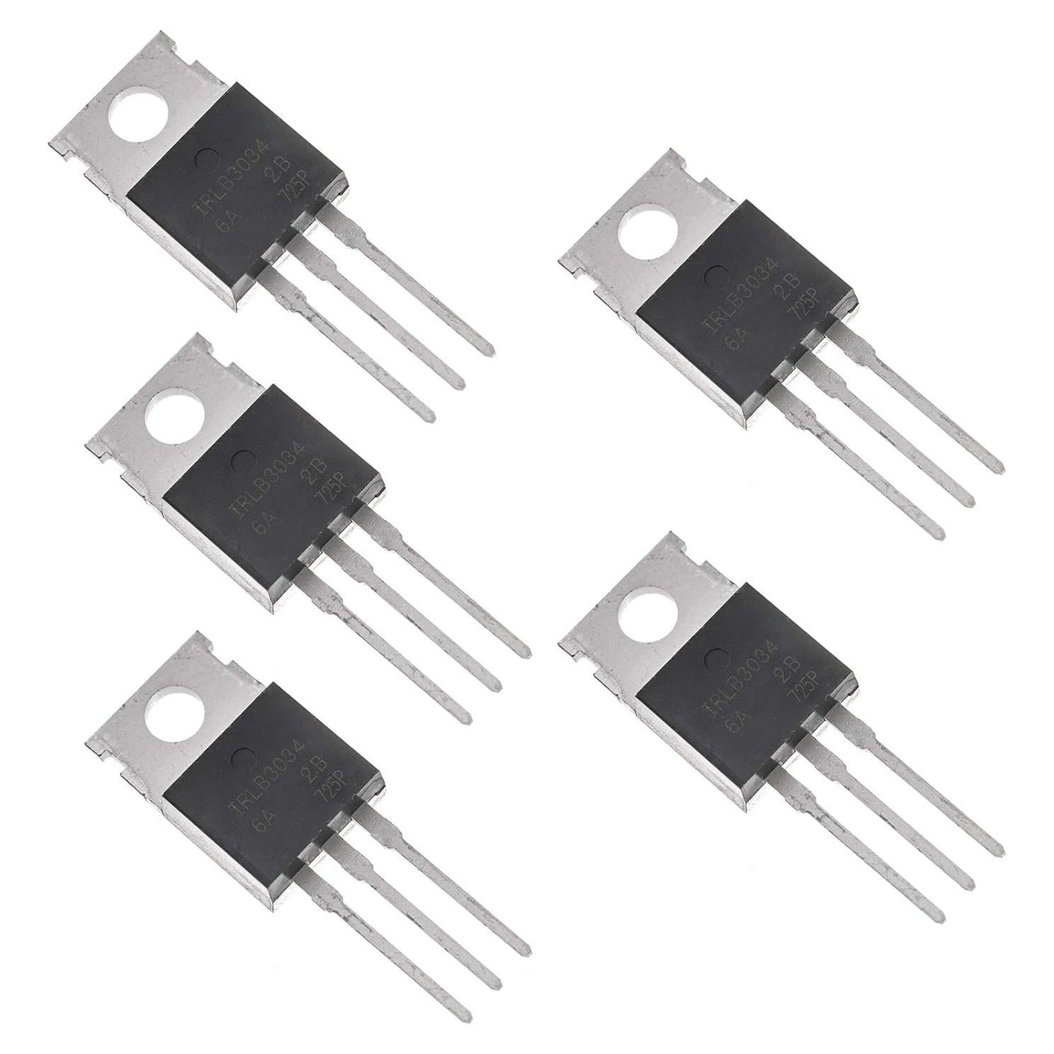 5 Transistores MOSFET N Canal IRLB3034 Bridgold 195A 40V TO-220