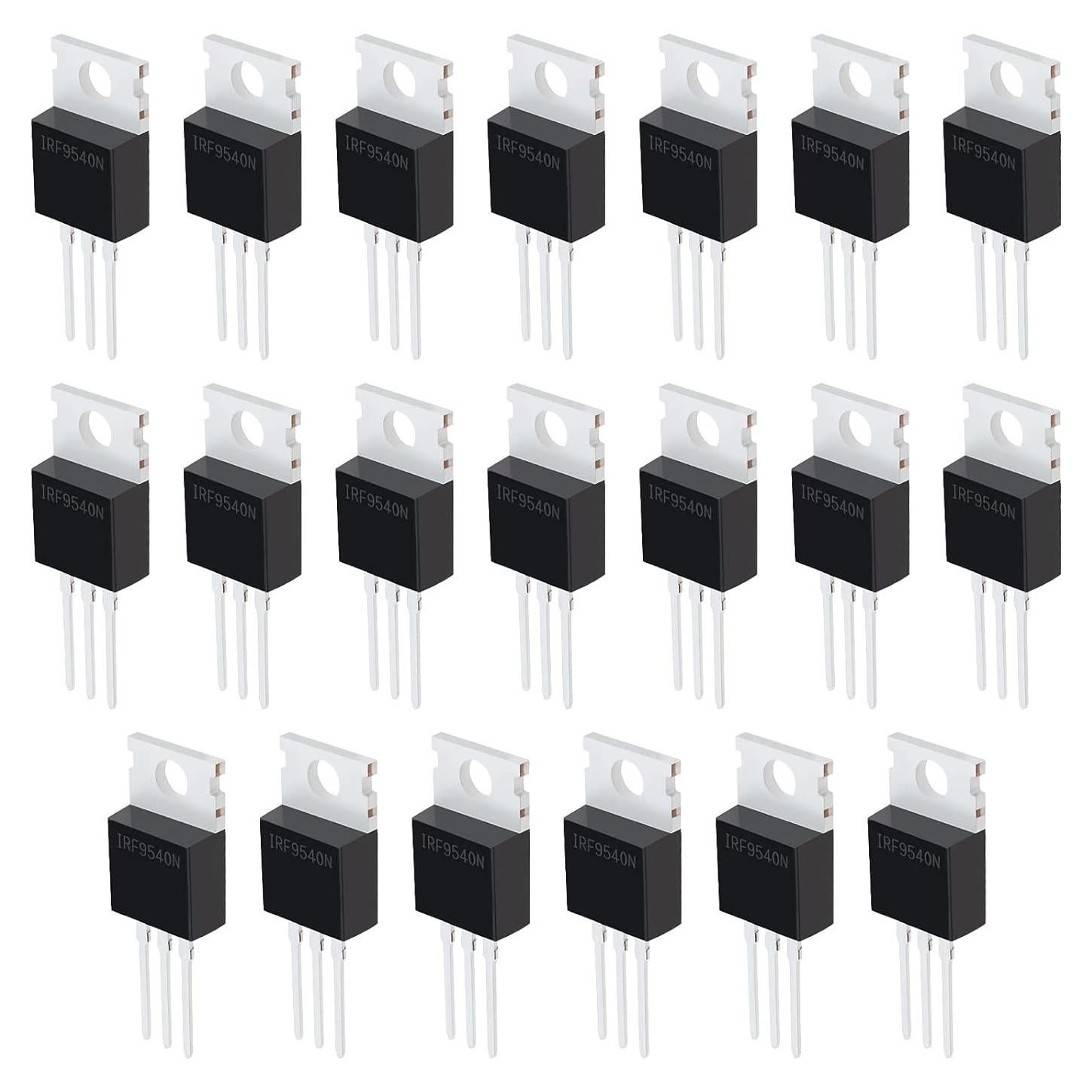 Transistor MOSFET P-Canal IRF9540 ECSiNG 23A 100V 20Pcs