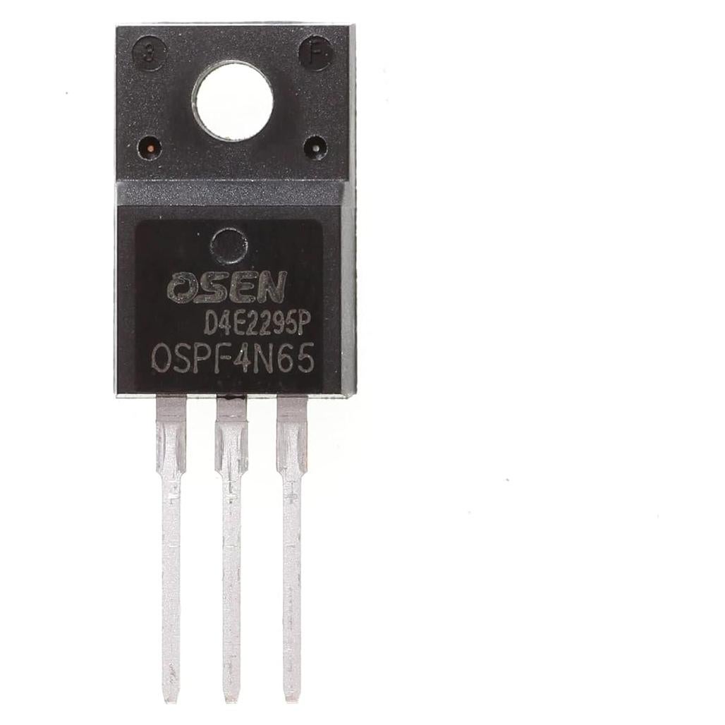 Transistor MOSFET N-Canal 4N65 650V 4A 10 Piezas