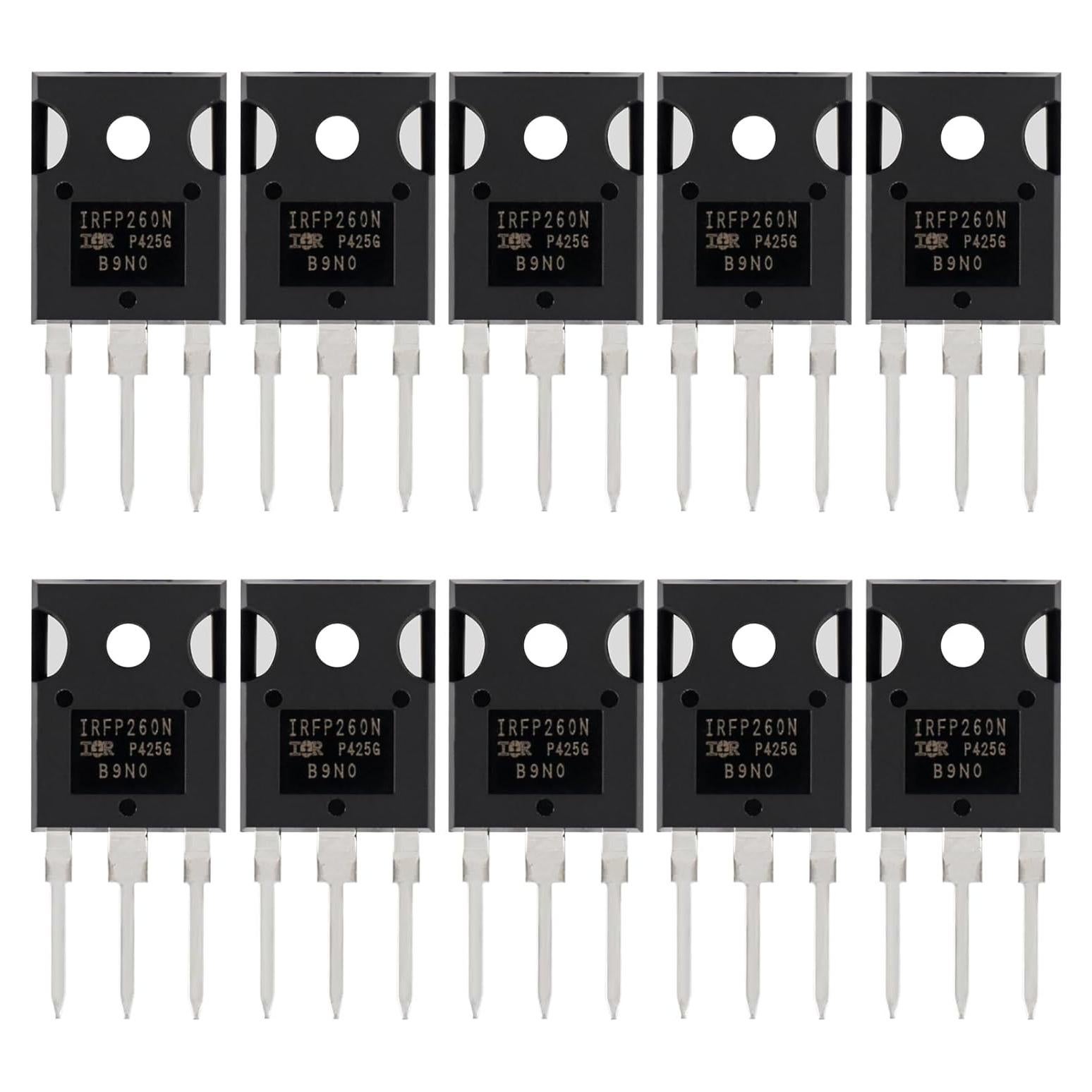 10 Transistores MOSFET IRFP260N N-Canal 50A 200V TO-247AC