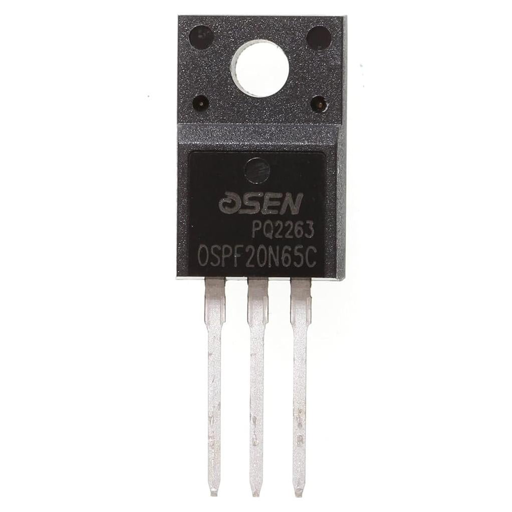Transistor MOSFET N-Canal 20N65 650V 20A - 5 Piezas
