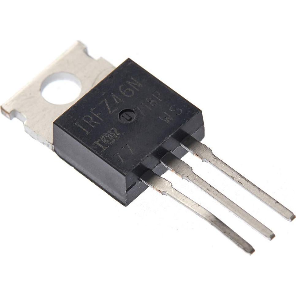 10 Transistores MOSFET IRFZ46N Bridgold 53A 55V TO-220