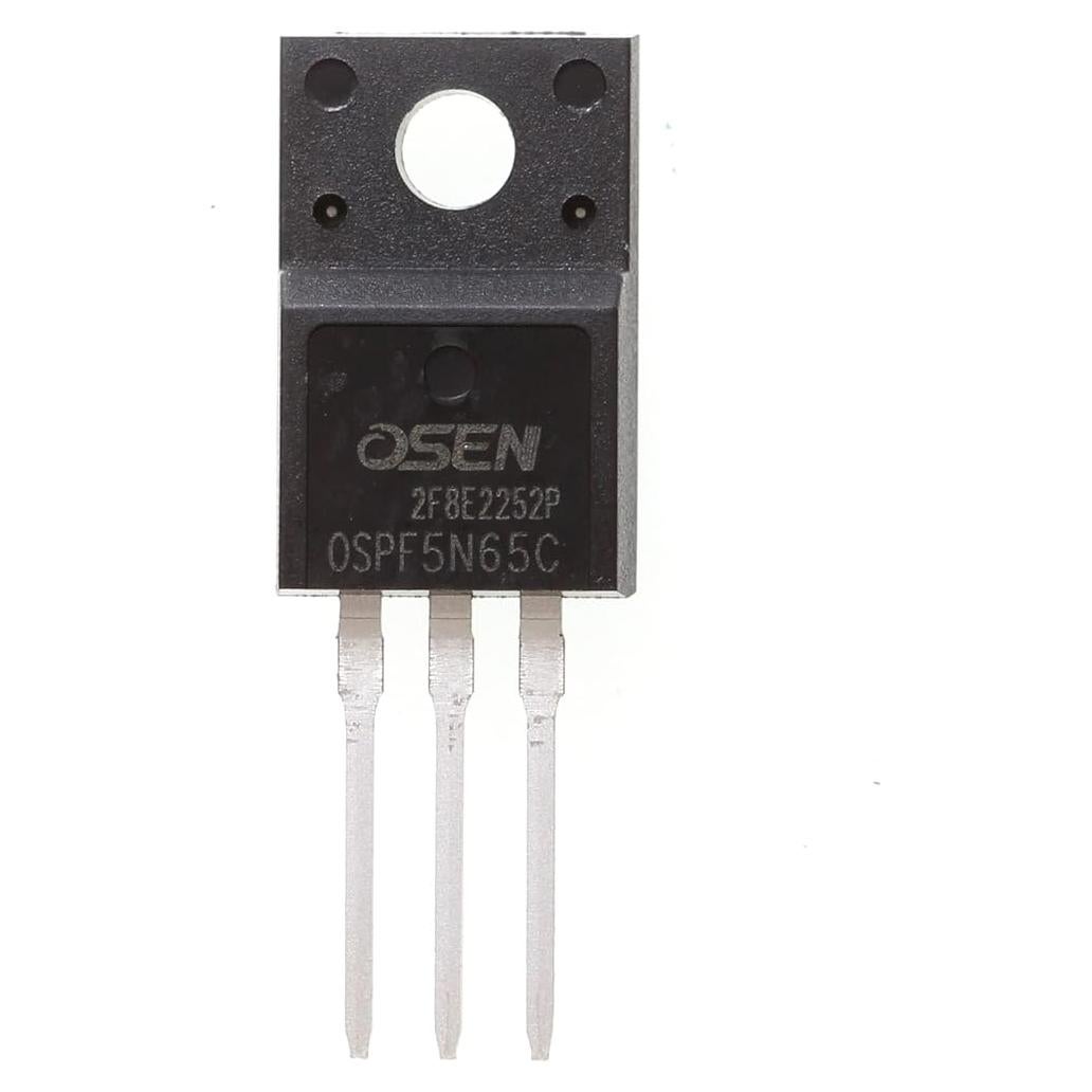 Transistor MOSFET N-Canal 5N65 650V 5A 10 Piezas HUABAN