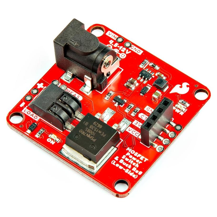 Interruptor de Potencia MOSFET y Regulador Buck SparkFun 3.3V
