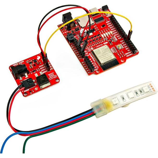 Interruptor de Potencia MOSFET y Regulador Buck SparkFun 3.3V
