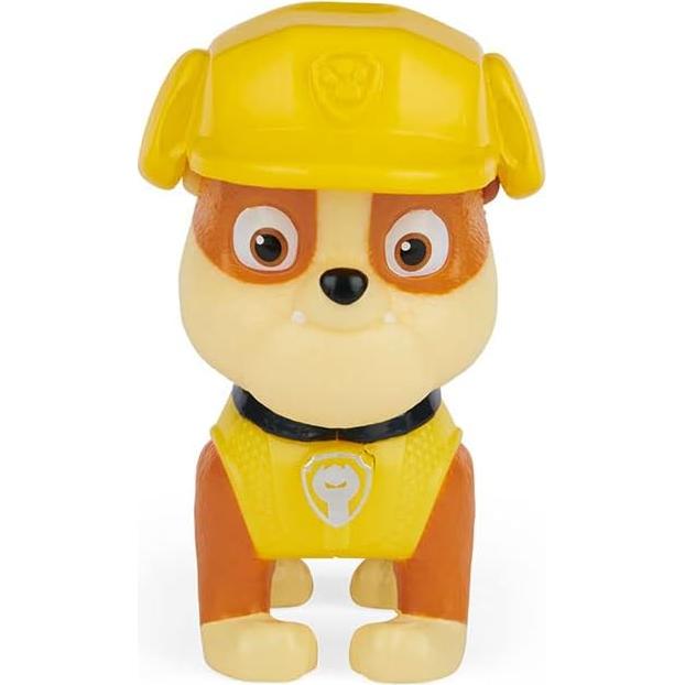 Figura Rubble PAW Patrol con Mochila y Proyectiles