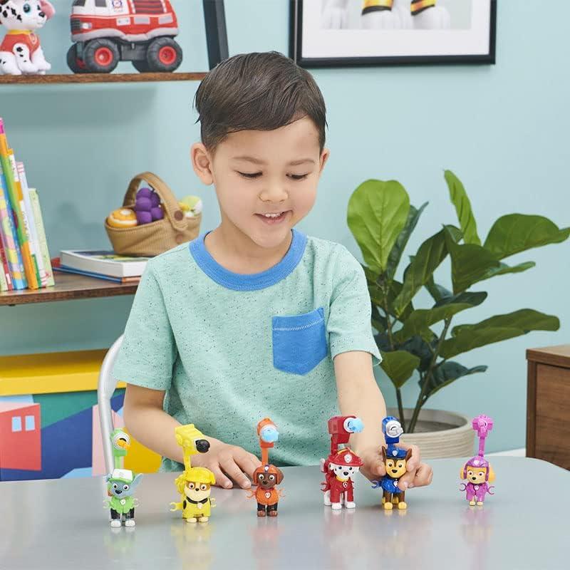 Figura Rubble PAW Patrol con Mochila y Proyectiles