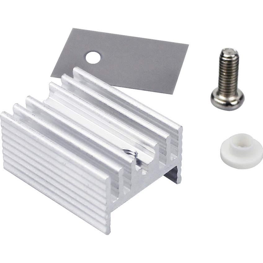 10 Disipadores de Calor Aluminio TO-220 WayinTop + Kits