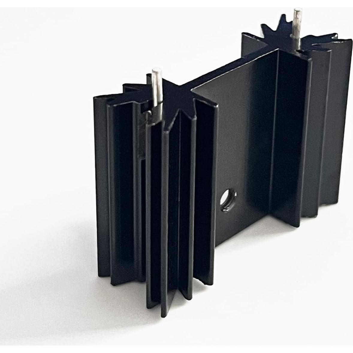 Disipador de Calor de Aluminio TO-220 Awxlumv 25x34x12mm