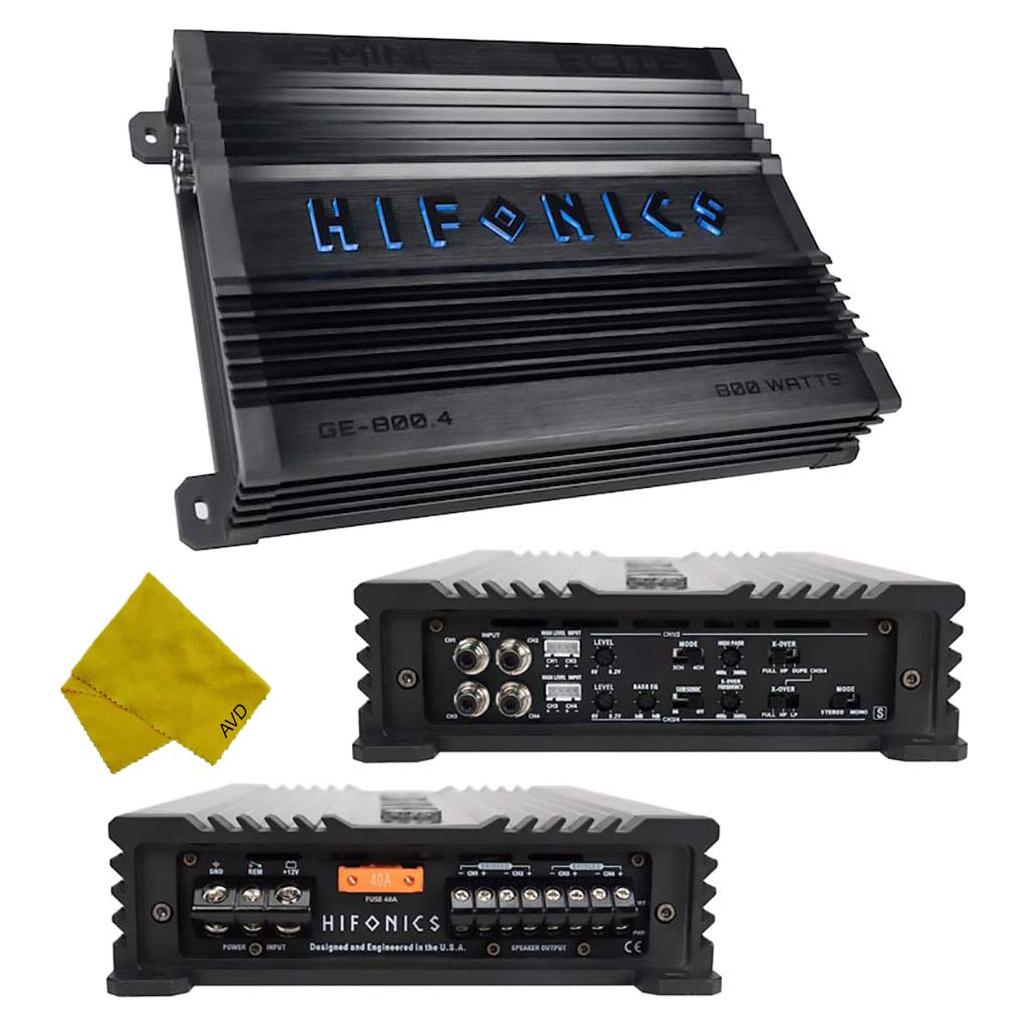 Amplificador de Coche Hifonics GE800.4 4 Canales 800W