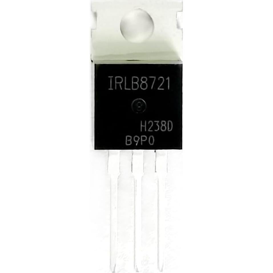 12 Transistores MOSFET N-Canal IRLB8721 TO-220 Todiys
