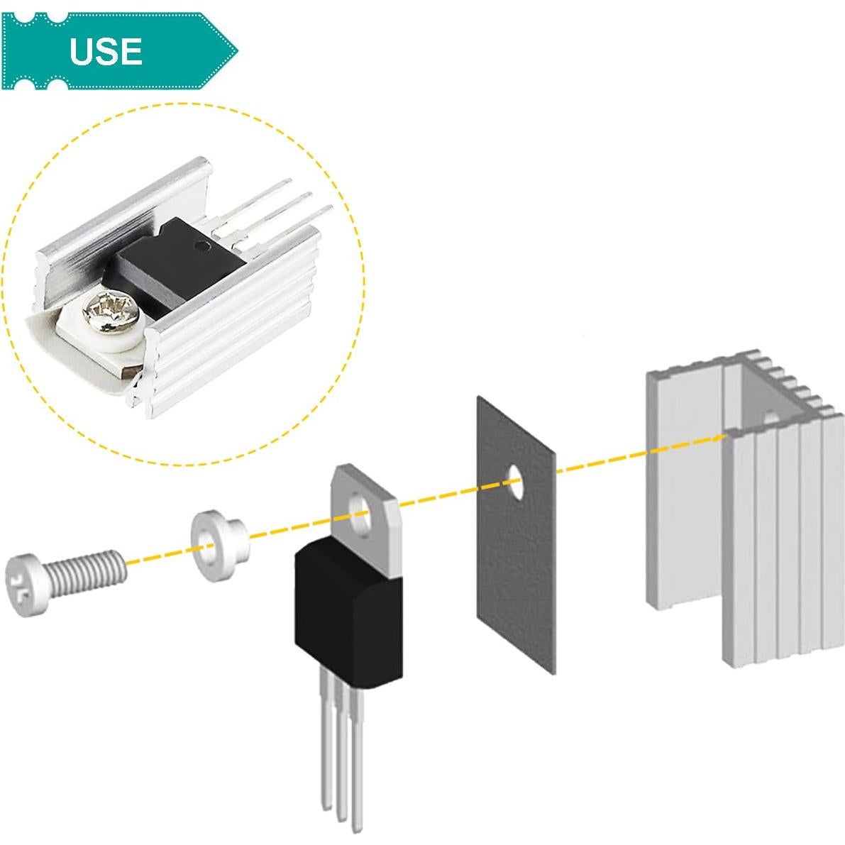 Transistor MOSFET N-Canal IRF640 18A 200V + Kit 20 pcs