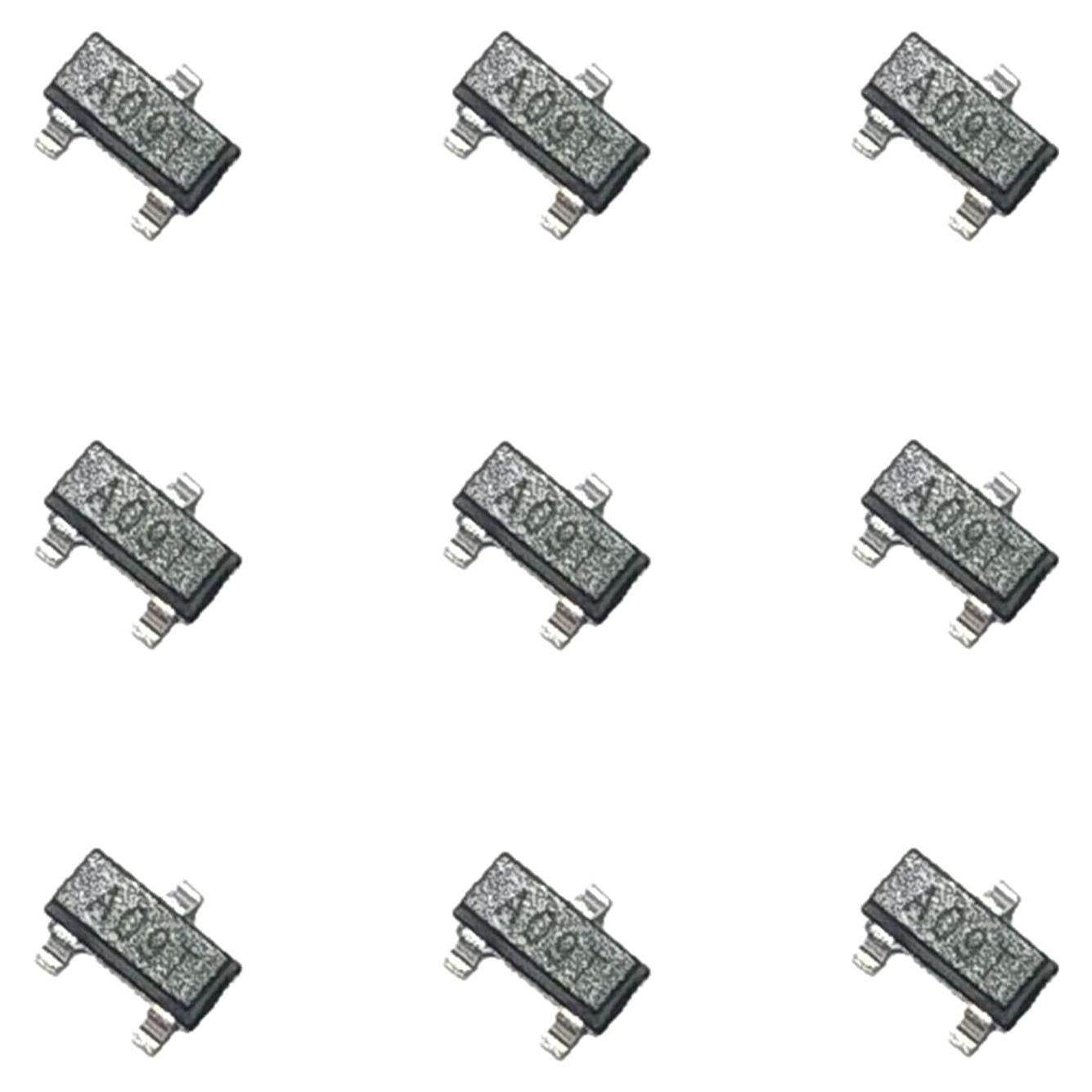 Transistor AO3400 N-Channel 100pcs 30V SOT-23 Bridgold