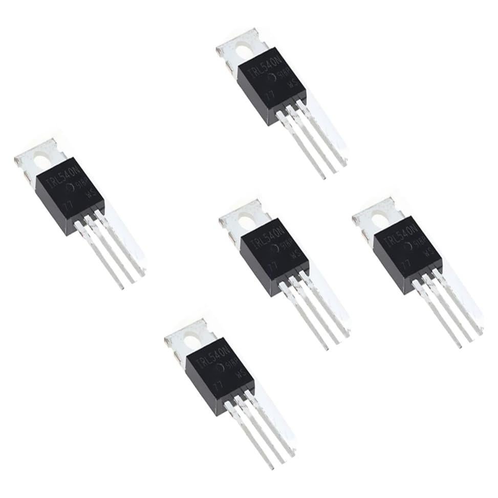 5 Piezas IRL540N MOSFET de Potencia TO-220 KQYTRBV