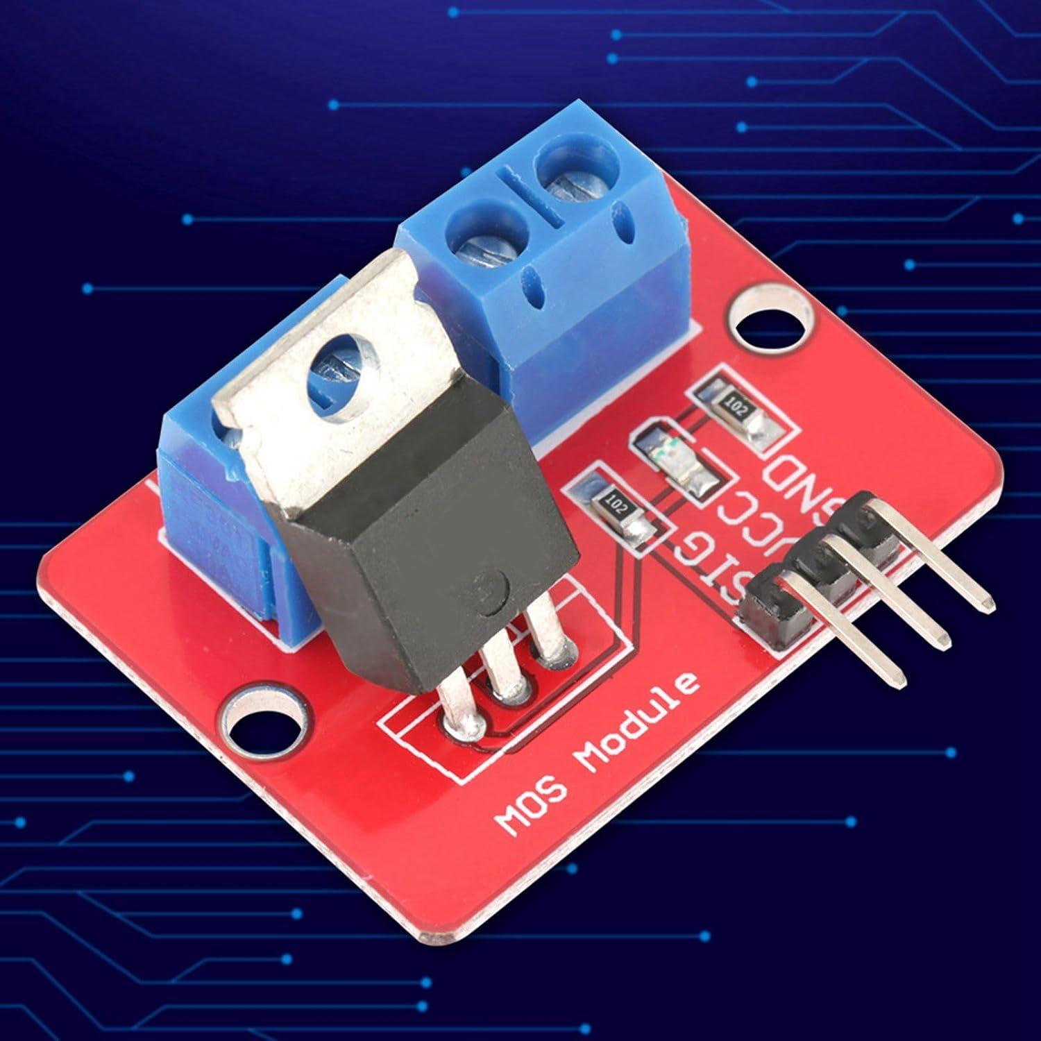 5 Módulos Controlador MOSFET PWM 0-24V 5A Walfront