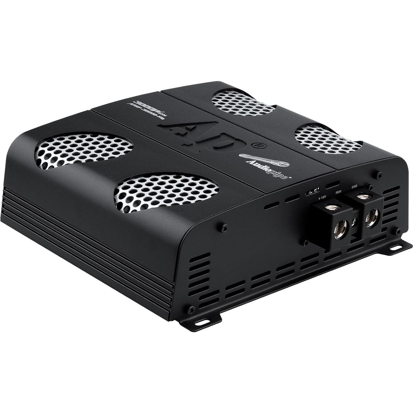 Amplificador Mosfet Clase D Audiopipe 3000W 1 Ohm Control Remoto