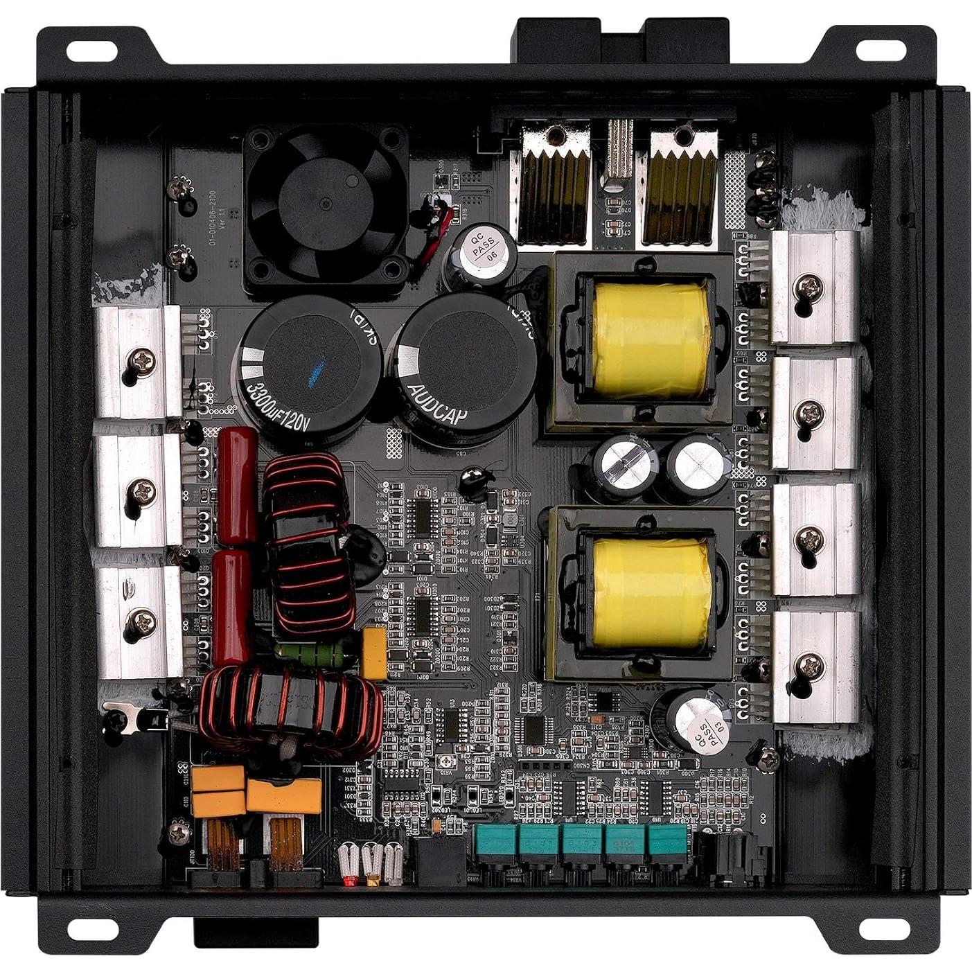 Amplificador Mosfet Clase D Audiopipe 3000W 1 Ohm Control Remoto