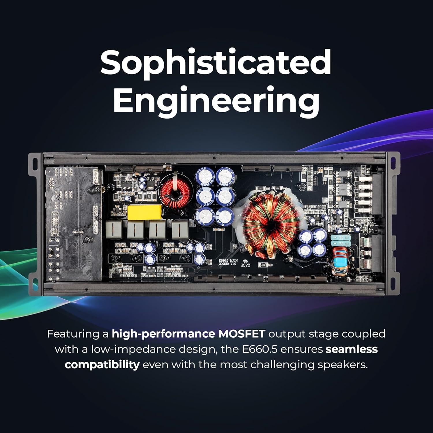 Amplificador de Audio D'Amore Engineering E660.5 5 Canales 660W