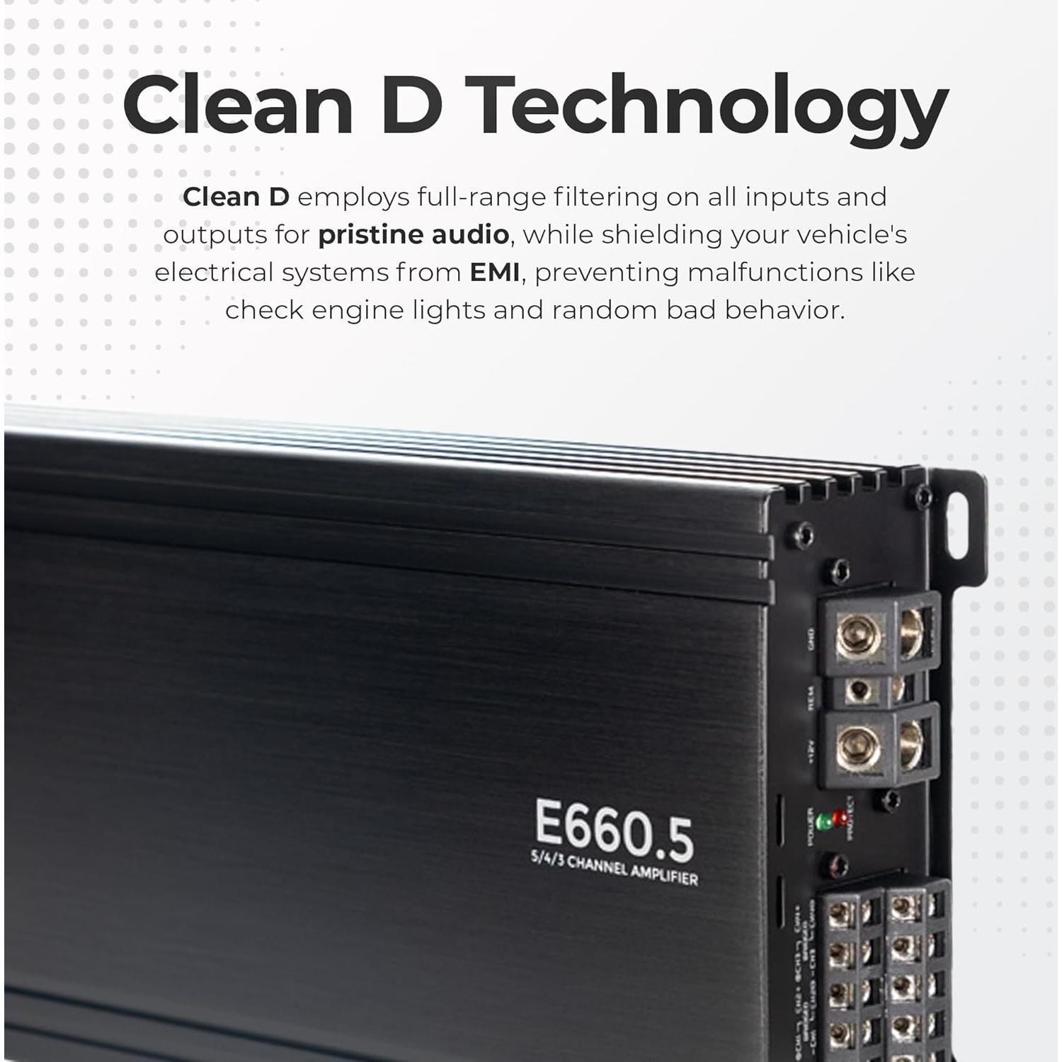 Amplificador de Audio D'Amore Engineering E660.5 5 Canales 660W