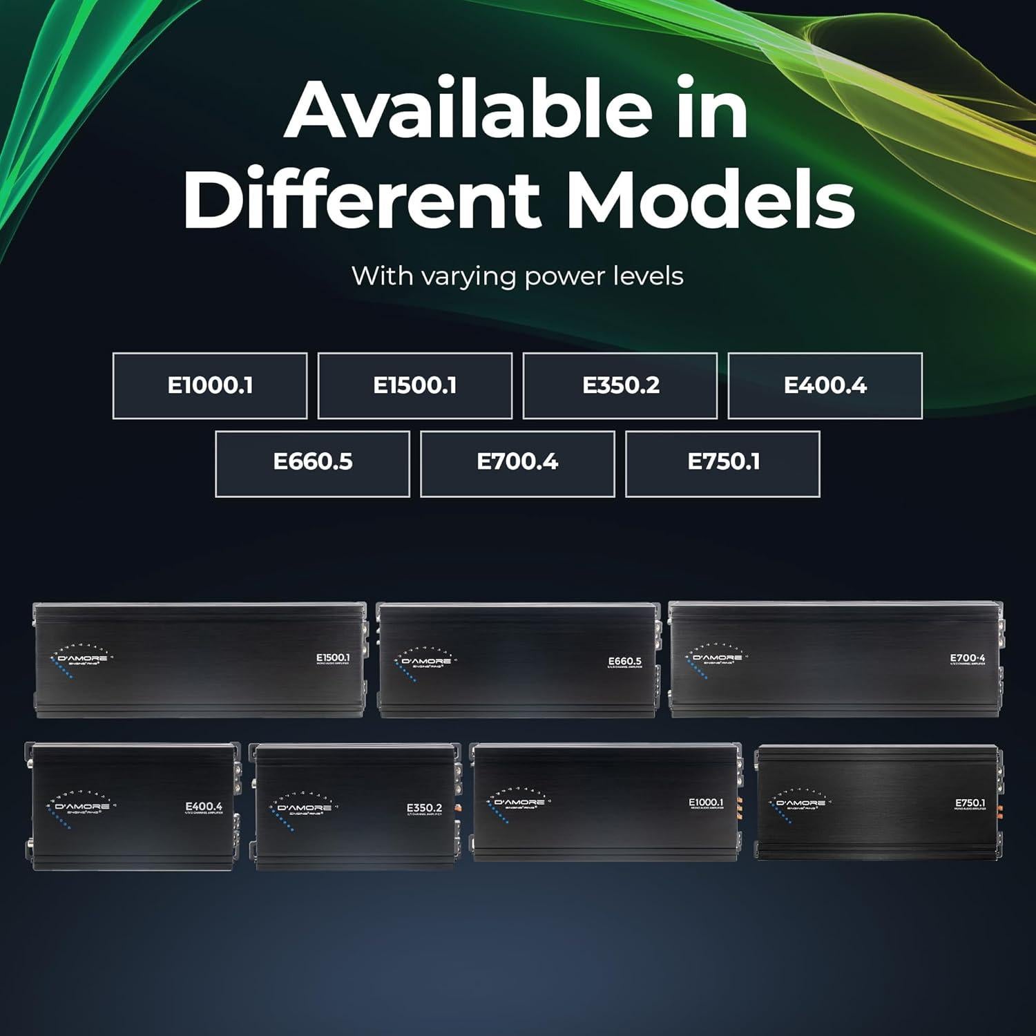 Amplificador de Audio D'Amore Engineering E660.5 5 Canales 660W