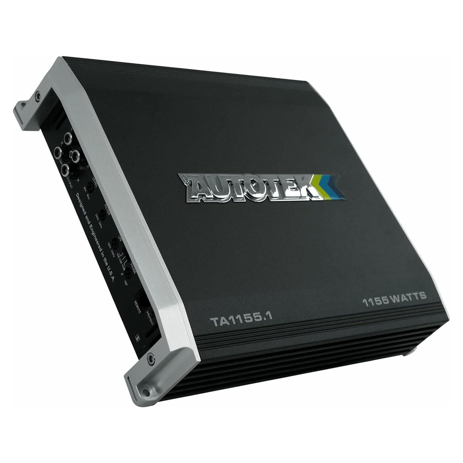 Amplificador de Audio Monobloque Autotek TA-1155.1 1100W