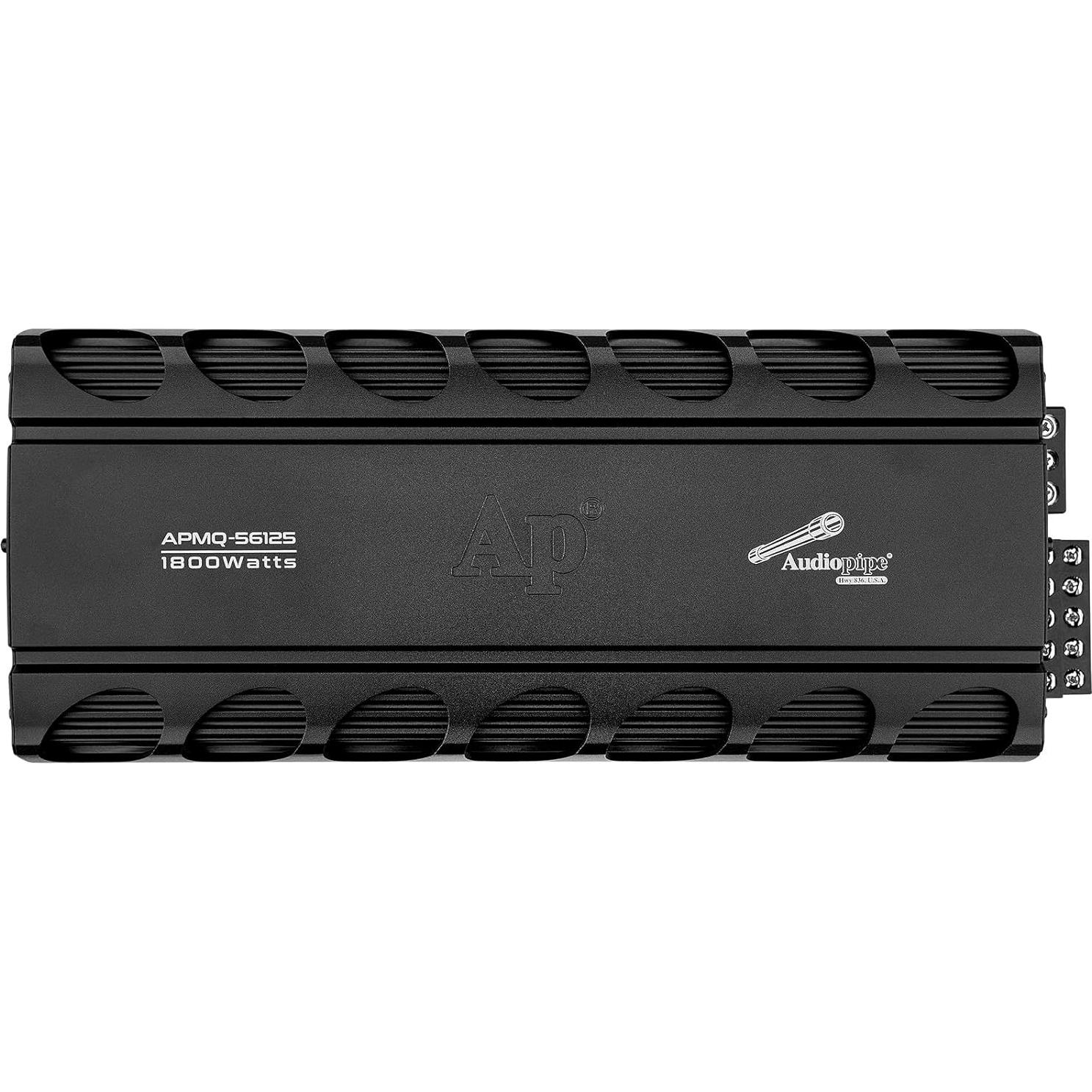 Amplificador de Potencia Mosfet Audiopipe APMQ-56125 1800W 5 Canales