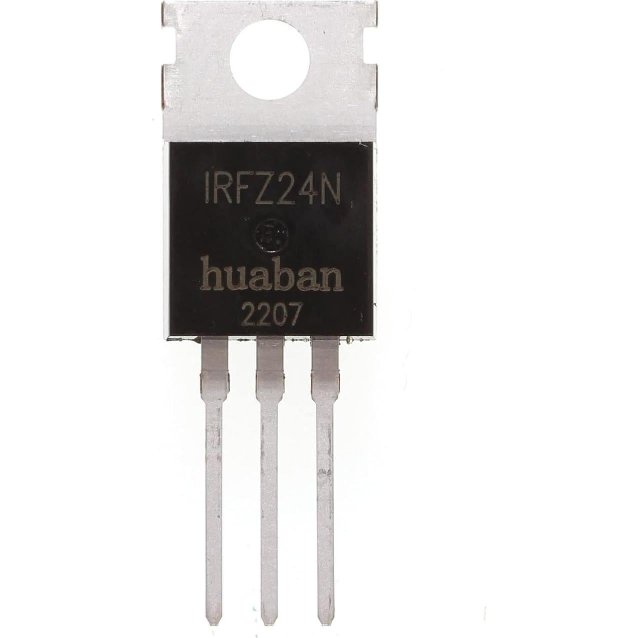 10 Piezas Transistor MOSFET N-Canal IRFZ24N 55V 17A