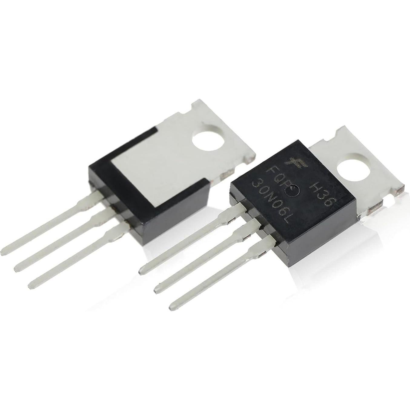 Transistor MOSFET N-Channel FQP30N06L 30A 60V 20pcs SING F LTD