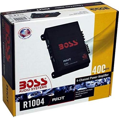 Amplificador de Potencia Boss Audio R1004 400W 4 Canales