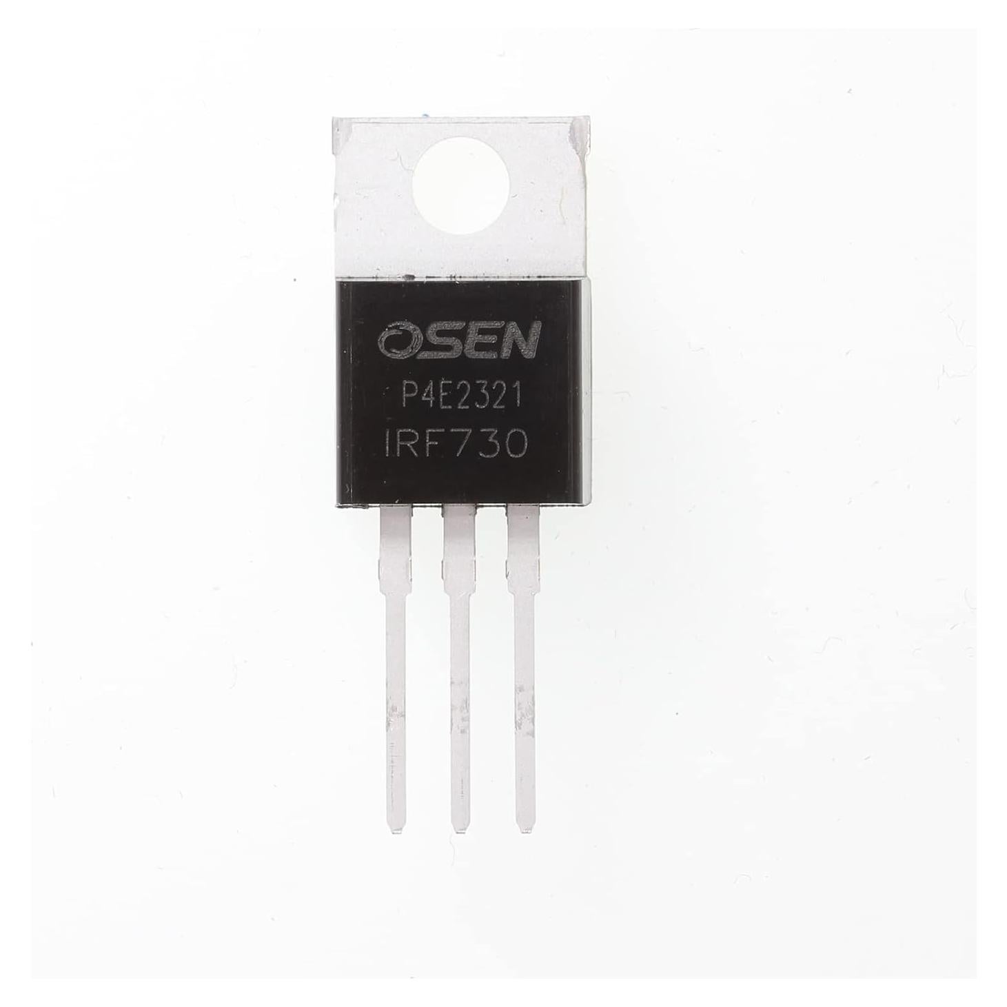 10 Piezas Transistor MOSFET N-Canal IRF730 400V 5.5A TO220