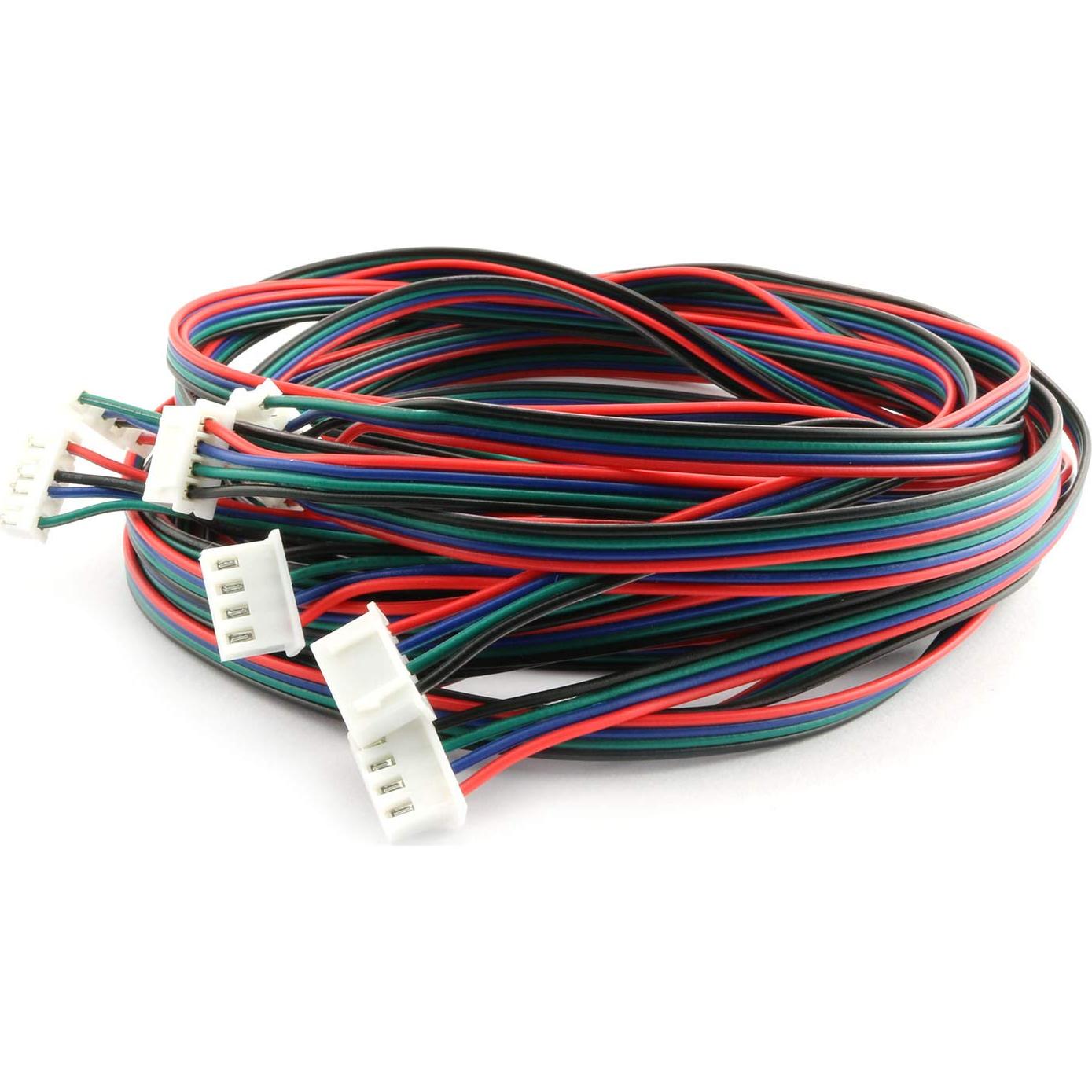 Cables de Motor Paso a Paso RuiLing 1.5M 4 Pin a 6 Pin - 4 Pcs