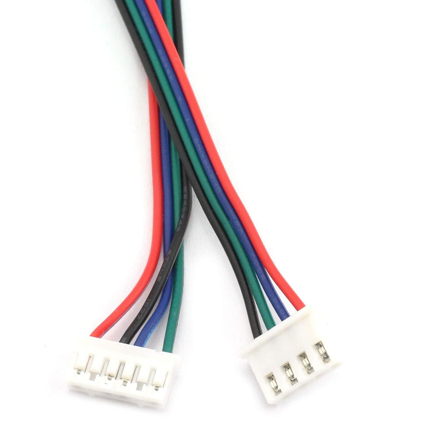 Cables de Motor Paso a Paso RuiLing 1.5M 4 Pin a 6 Pin - 4 Pcs