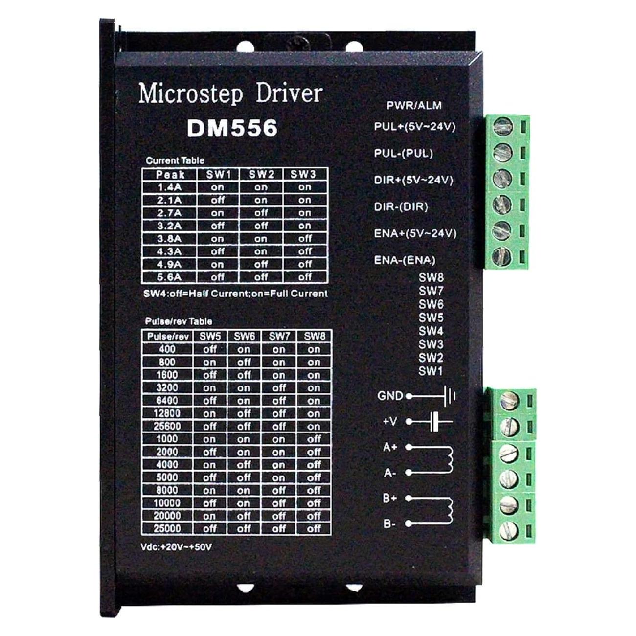 Controlador de Motor Paso a Paso Eason DM556 20-50V 5.6A