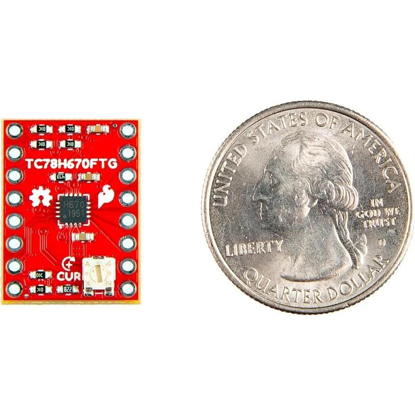 Controlador de Motor Paso a Paso Mini SparkFun TC78H670FTG 2A