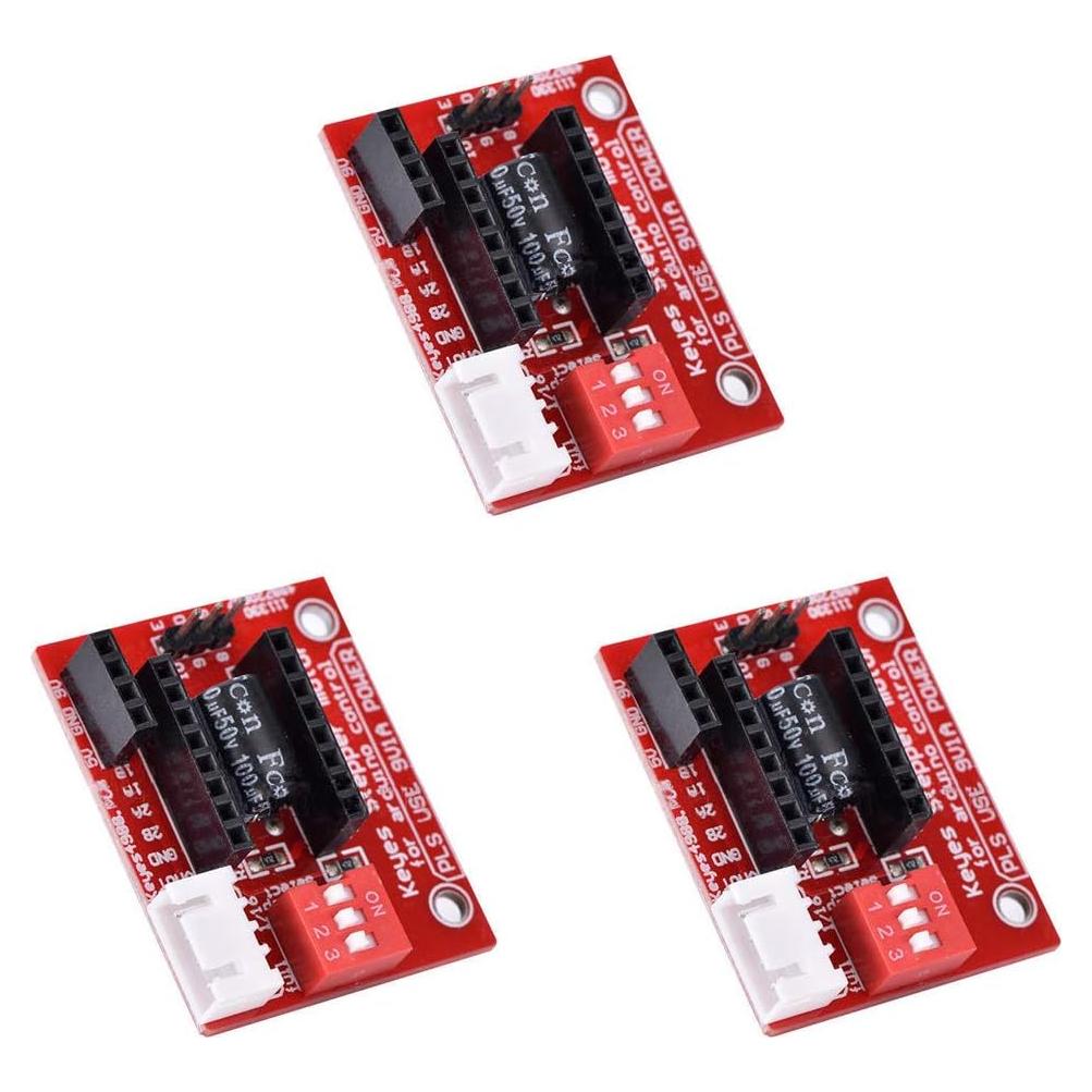 Controlador de Motor Paso a Paso Ximimark A4988 DRV8825 3Pcs