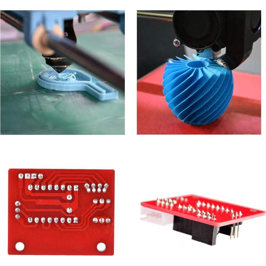 Controlador de Motor Paso a Paso Ximimark A4988 DRV8825 3Pcs