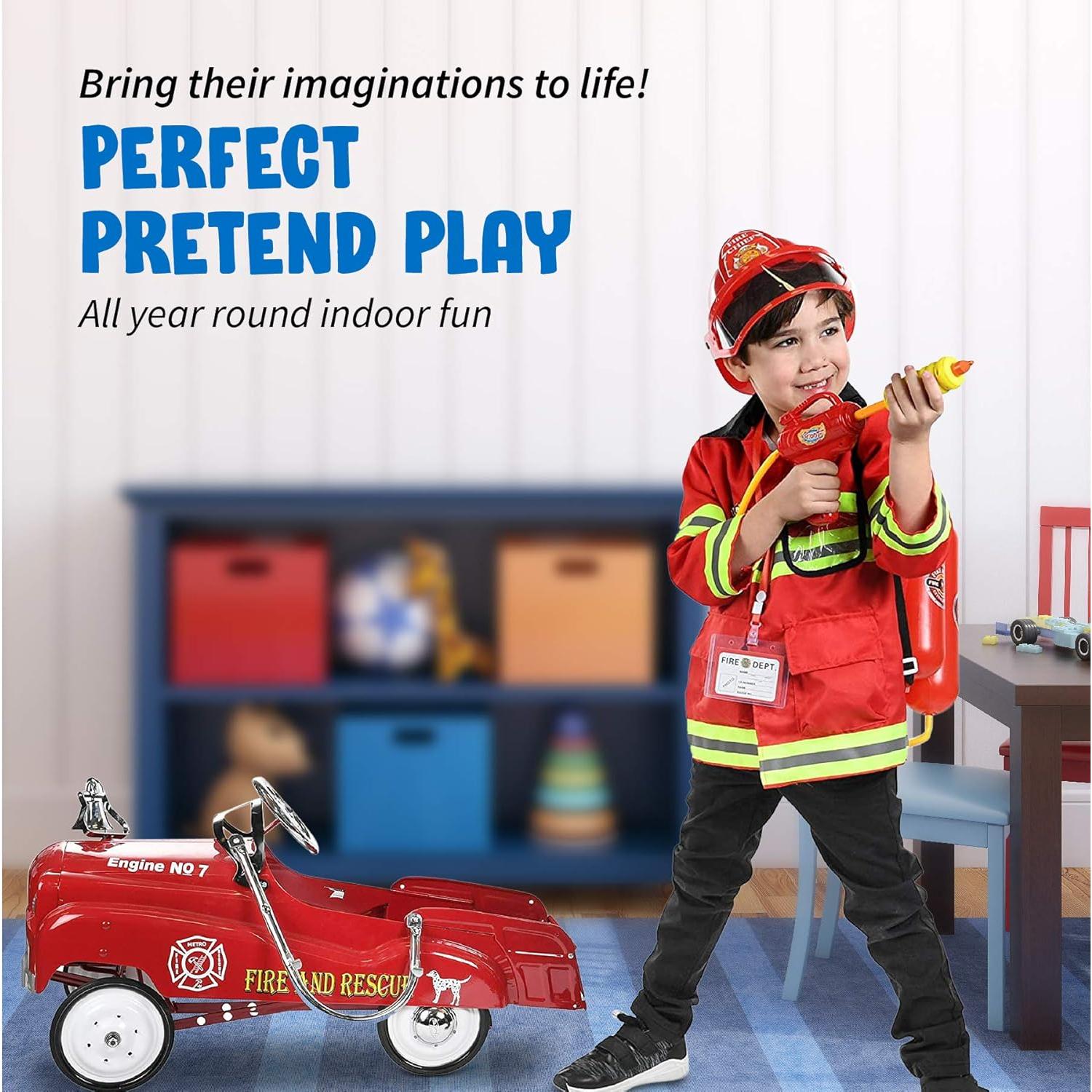 Disfraz de Bombero Born Toys para Niños 3 a 7 Años