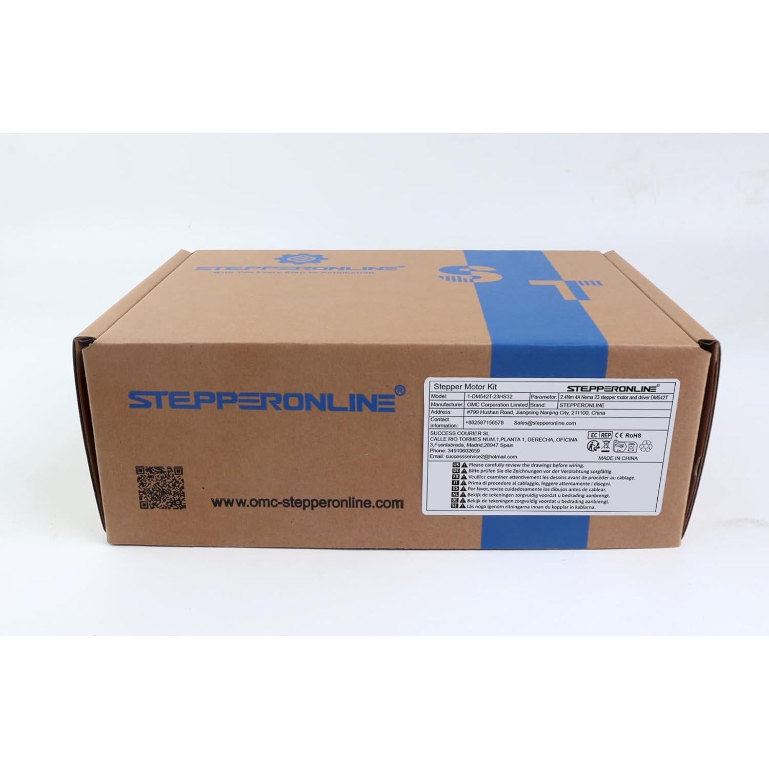 Kit Motor Paso a Paso Nema 23 2.4Nm STEPPERONLINE DM542T