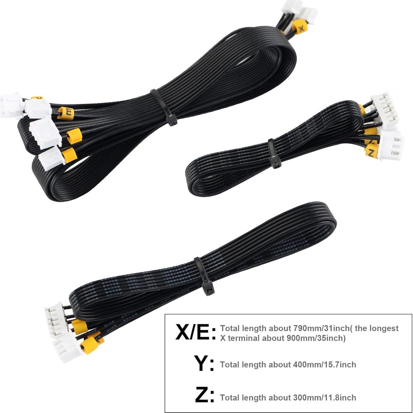 Cables de motor paso a paso FYSETC para Ender 3 - 3 piezas