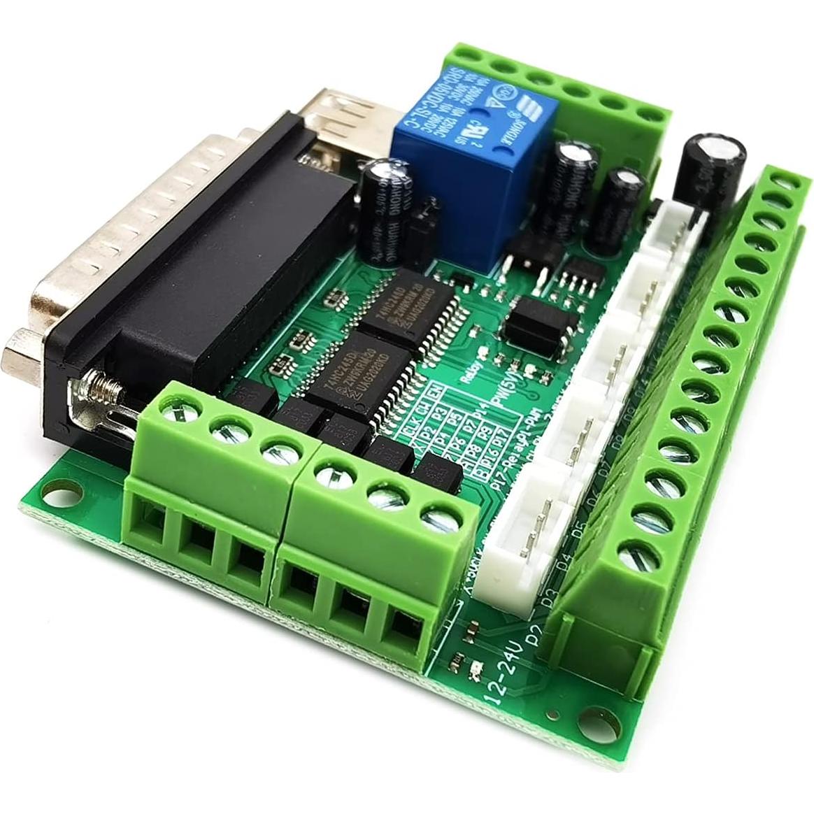 Adaptador CNC 5 Ejes KIRO&SEEU Mach3 USB DB25 80g