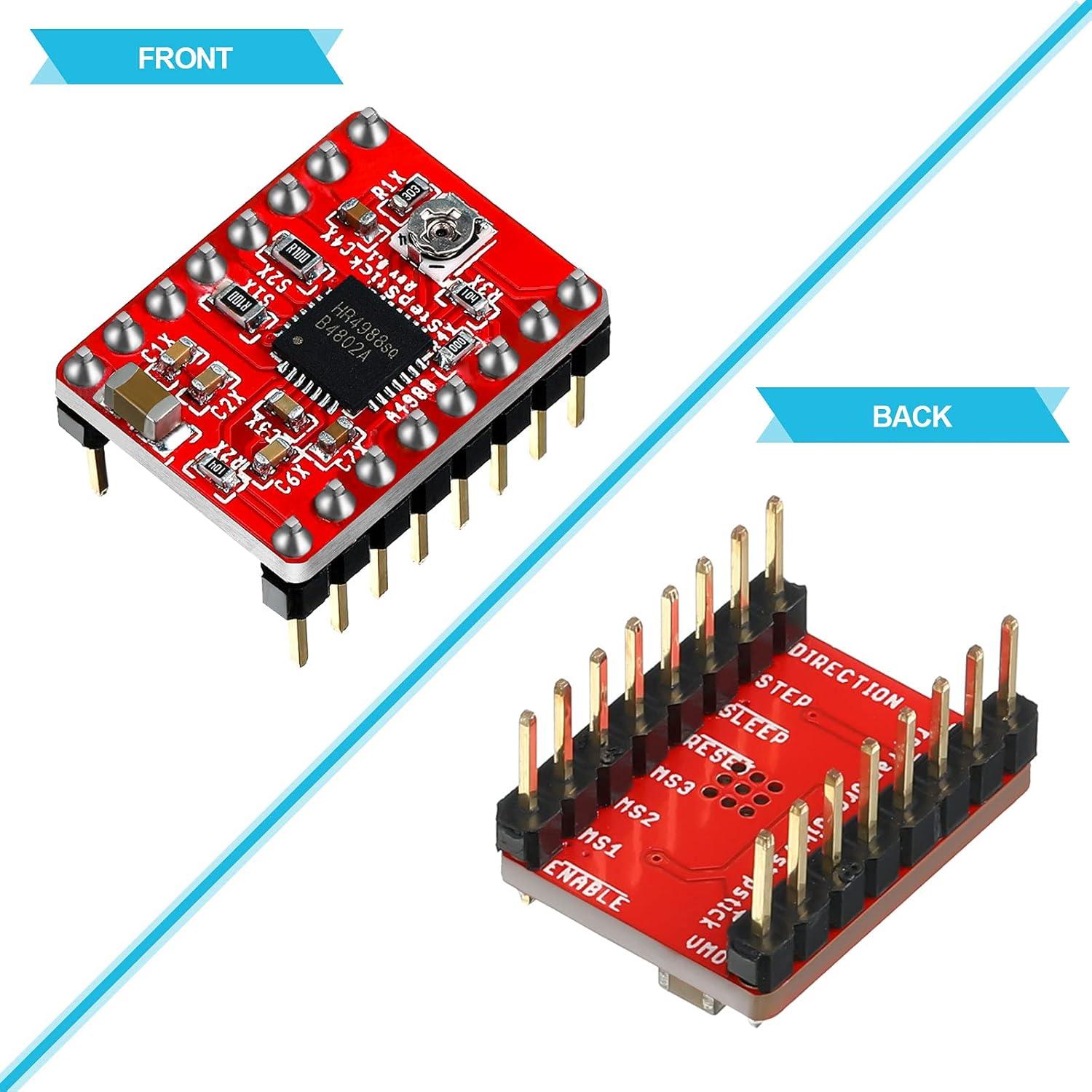 10 Módulos Controlador Motor Paso a Paso Photect A4988 35V 2A